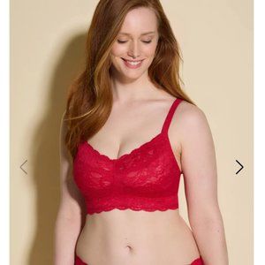 Cosabella Women's Never Say Never Curvy Sweetie Bra Mystic Red M